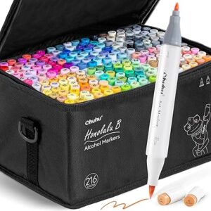 Ohuhu Dual Tip Art Markers (120 Colors)