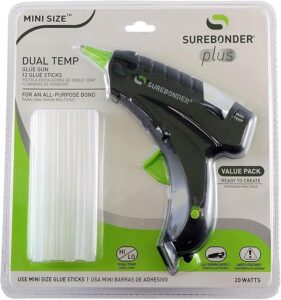 Surebonder Mini Hot Glue Gun with Glue Sticks