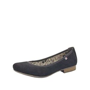 Rieker Women’s 51994 Ballet Flats, Black (Schwarz), 5 UK