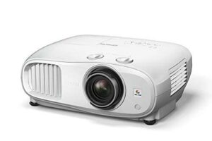 Epson EH-TW7000 3LCD, 4K PRO-UHD, 3000 Lumens, 500 Inch Display, Home Cinema, Streaming and Gaming Projector – White