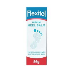 Flexitol Rescue Heel Balm – Foot Cream for Visible Results in 1 Day – For Cracked Heels and Very Dry Feet – 25 Percent Urea for Intense Hydration – Clinically Proven – Suitable for Diabetics – 56g