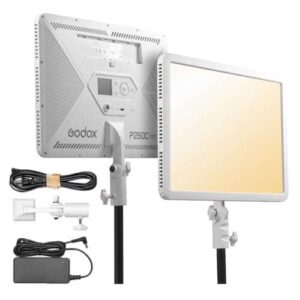 Godox P260C Pro LED Panel Video Light 45W Bi-color 2800K-6500K with NFC APP Control CRI 98+ TLCI 98+