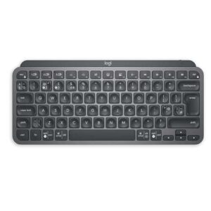 Logitech MX Keys Mini Minimalist Wireless Illuminated Keyboard, Compact, Bluetooth, Backlit, USB-C, Compatible with Apple macOS, iOS, Windows, Linux, Android, Metal Build – Graphite