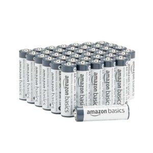 Amazon Basics 40-Pack AA Alkaline Industrial Batteries, 1.5 Volt, 5-Year Shelf Life
