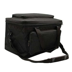 Large Art Craft Storage Tote Bag Waterproof Foldable Art Supplies Carrying Bag Case Carry-All Box Sketch Drawing Tool Organiser with Handle Shoulder Strap for Palette Paints Brushes Pencil Sketchbook