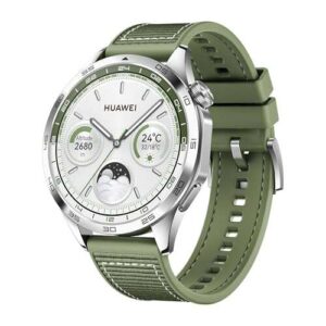 HUAWEI WATCH GT 4 Smart Watch for men women – Up to 2 Weeks Battery Life Fitness Tracker – Compatible with Android & iOS – Health Monitoring with Pulse Wave Arrhythmia Analysis – GPS Integrated -Green