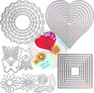 Die-Cut Shapes & Frames Set for Scrapbooking
