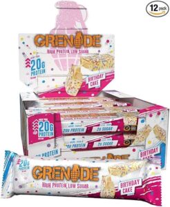 Grenade Carb Killa High Protein Bars – Birthday Cake