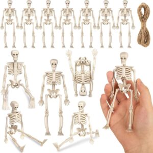 ZHWKMYP Mini Skeleton Figurines (12 Pack)