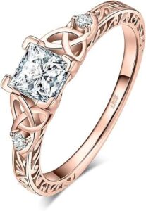 JewelryPalace Celtic Knot Ring