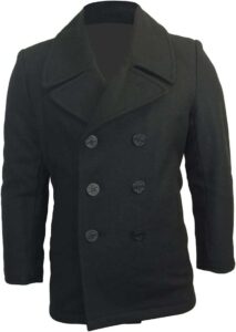 Mil-Tec Men’s Us Navy Pea Coat Tuch Jacket