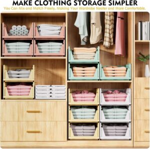 SNSLXH 5-Pack Wardrobe Storage Organisers – White
